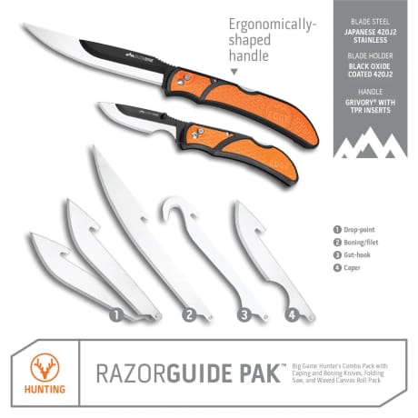 Outdoor Edge® RazorPro G & Saw Combo 