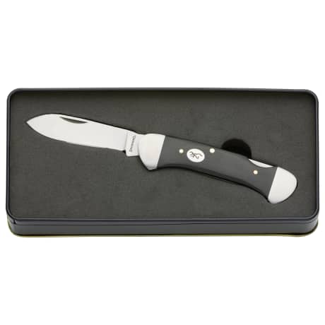 Browning® BG Folding Knife in Vintage Whitetail Tin