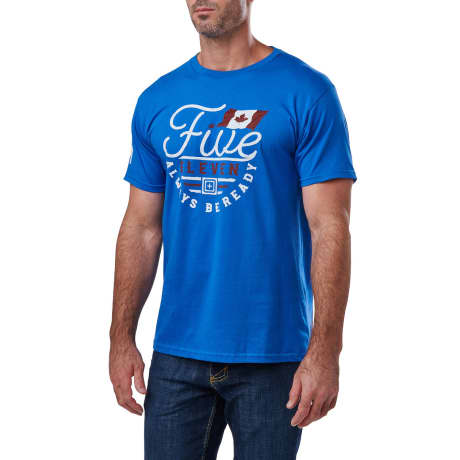 5.11® Men’s Script & Canada Flag Short-Sleeve T-Shirt