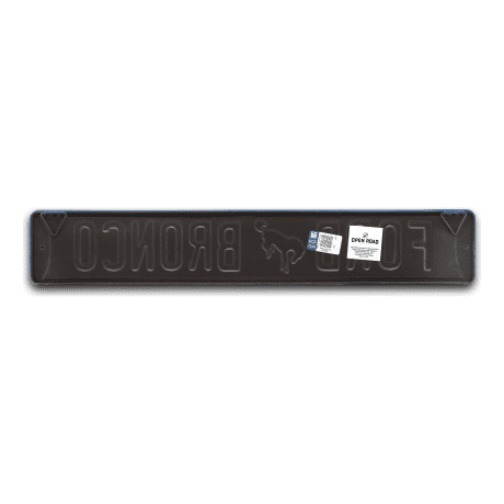 Open Road's Ford Bronco Blue Metal Street Sign