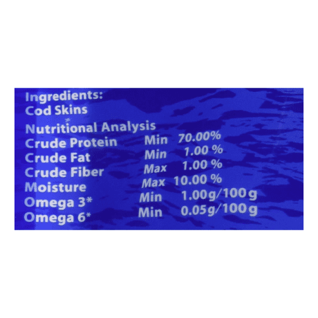 Savory Prime® Cod Skin Fish Strips - 4 oz.
