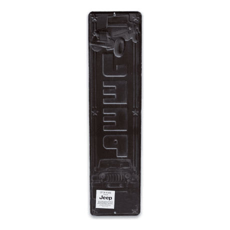 Open Road's Jeep Vertical Metal Sign