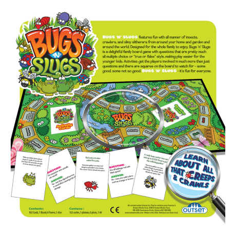 Outset Media Bugs ‘N’ Slugs Board Game
