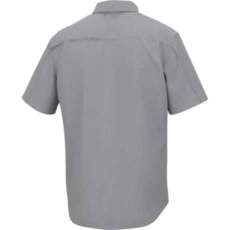 Huk® Men’s Tide Point Break Minicheck Short-Sleeve Button-Down Shirt