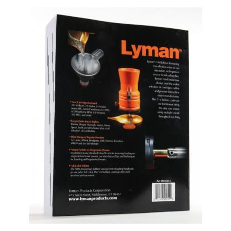 Lyman® 51st Edition Soft Cover Reloading Handbook