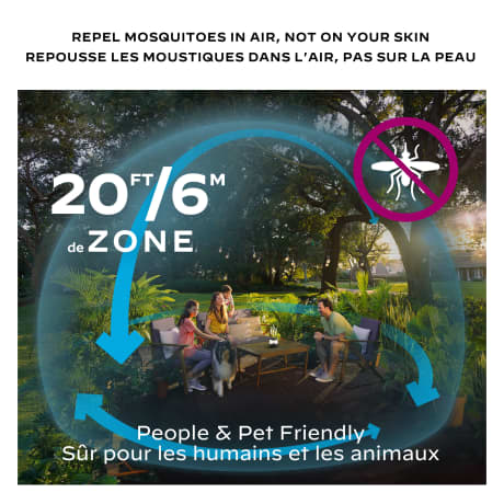 ThermaCELL® Rechargeable Mosquito Repellent + Glow Light