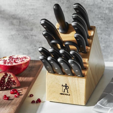 HENCKELS® Definition 17 Piece Block Set with Bonus Cheese Set