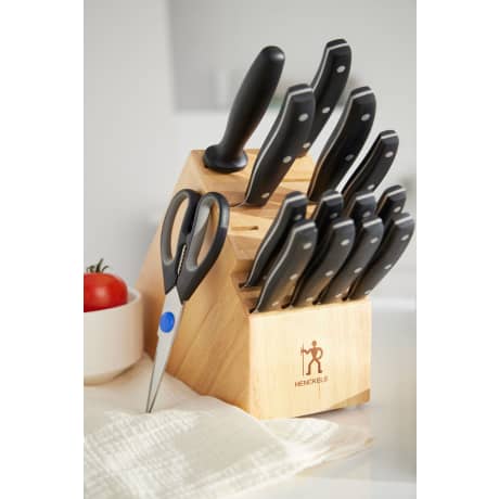 HENCKELS® Definition 17 Piece Block Set with Bonus Cheese Set