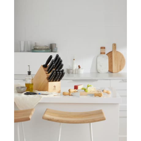 HENCKELS® Definition 17 Piece Block Set with Bonus Cheese Set