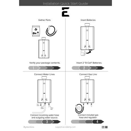 Eccotemp® L10 High Capacity Tankless Water Heater