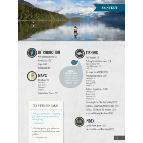 Northern BC Fishing - 4th Edition - Fishing Mapbooks