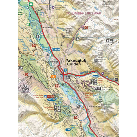 Backroad Mapbooks East Kootenay BC - Waterproof Recreation Map