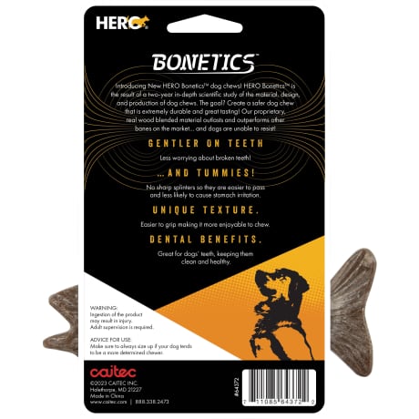 Hero Bonetics™ Large Bacon-Flavored Grouper Chew Toy