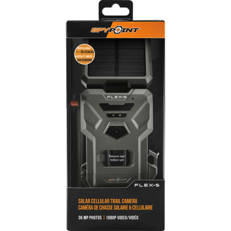 SPYPOINT® FLEX-S Solar Cellular Trail Camera