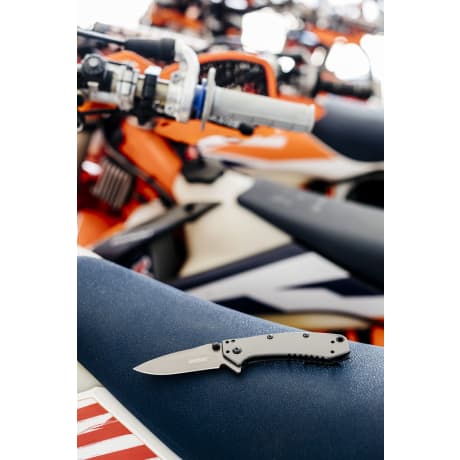 Kershaw® 1555TI Cryo Grey Assisted Folding Knife