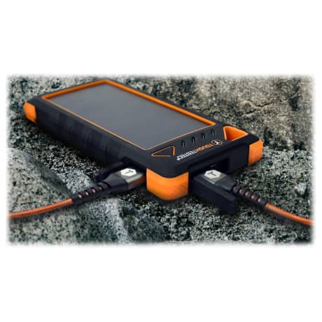 ToughTested® 16,000mAh Solar-Powered Battery and LED Flashlight
