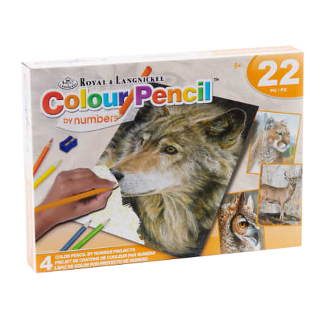 Royal & Langnickel Colour Pencil Set - American Wildlife