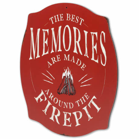 Open Road's Best Memories Metal Sign
