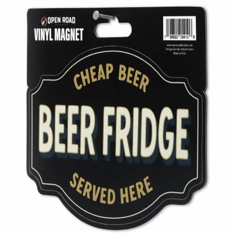 Open Road's Cheap Beer Served Here Magnet