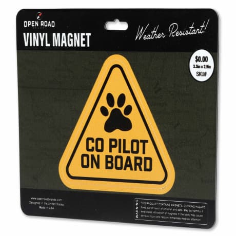 Open Road's Co-Pilot on Board Magnet