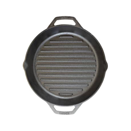 Lodge® 12 Inch Dual Handle Cast Iron Grill Pan