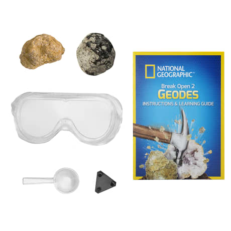 National Geographic® Break Open 2 Geodes