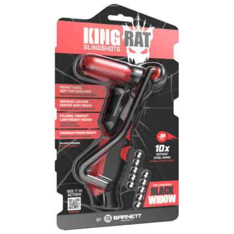 Barnett® King Rat Black Widow Slingshot