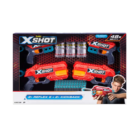 ZURU X-Shot Combo Kickback Reflex