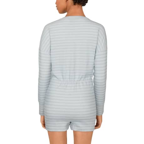Natural Reflections® Women’s Space-Dye Short Long-Sleeve Romper