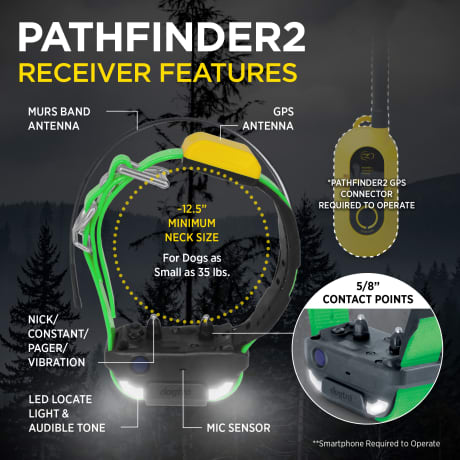 Dogtra PATHFINDER2 Additional Dog Tracking Collar