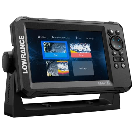 Lowrance® Eagle 7 Fish Finder/Chartplotter with SplitShot™ HD Transducer