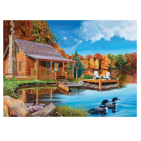 Cobble Hill Loon Lake Puzzle - 500 Pieces