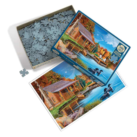 Cobble Hill Loon Lake Puzzle - 500 Pieces
