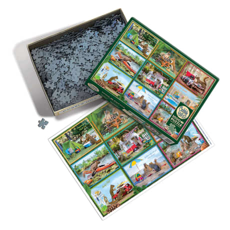 Cobble Hill Squirrels Vacation Puzzle - 1000 Pieces