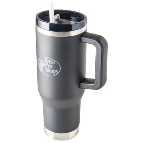 Bass Pro Shops® 40-oz. Mug with Slider Lid and Straw