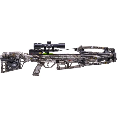TenPoint Titan 400 Crossbow Package with ACUdraw Silent, 70-yard Pro-View 400 Scope