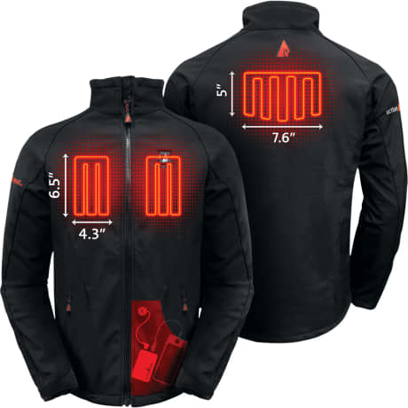 RedHead® Men’s 5V Battery Heated Fleece Jacket