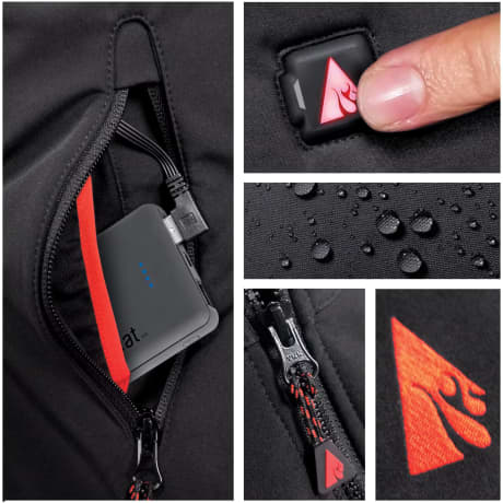 RedHead® Men’s 5V Battery Heated Fleece Vest