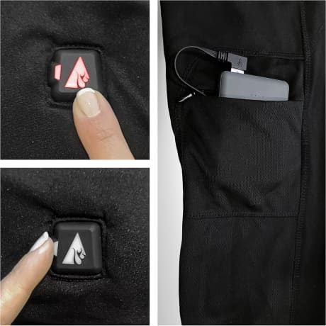 SHE Outdoor® Women’s 5V Battery Heated Long-Sleeve Shirt