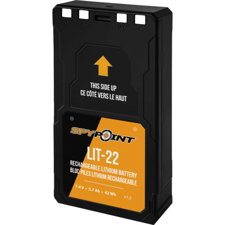 SPYPOINT LIT-22 Rechargeable Lithium Battery 2-Pack