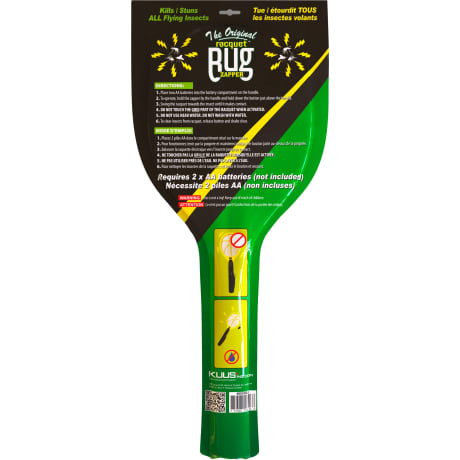 KNOCK DOWN™ Battery Powered Racquet Bug Zapper™