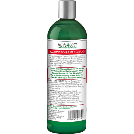 Vet’s Best Allergy Itch Relief Dog Shampoo