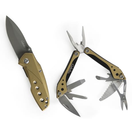 Cabela’s® Folding Knife & Multi-Tool Flat Dark Earth Combo