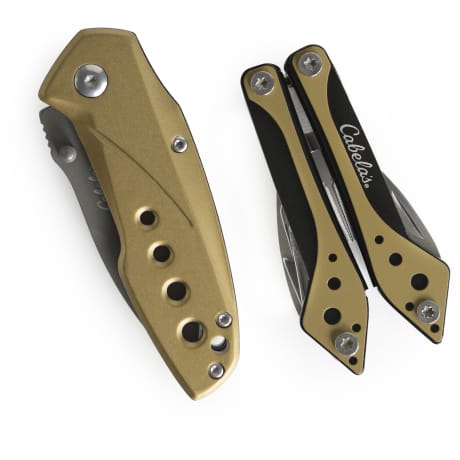 Cabela’s® Folding Knife & Multi-Tool Flat Dark Earth Combo