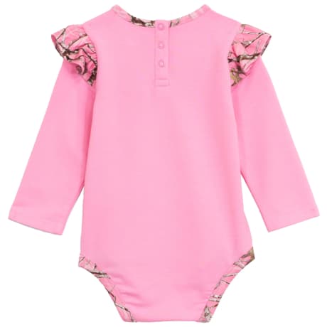 Bass Pro Shops® Infants’ Ruffle Long-Sleeve Bodysuit