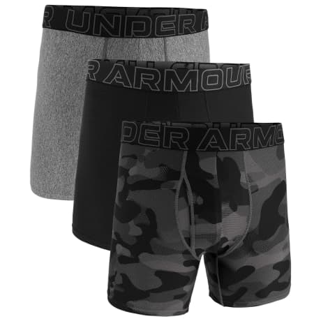 Under Armour® Men's Performance Tech 6" Print Boxer Briefs