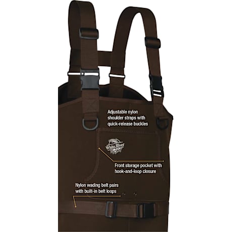 White River Fly Shop® Men’s Classic II Insulated Neoprene Lug Sole Chest Waders