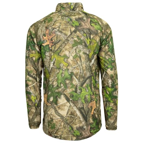 RedHead® Men's Grid Lite Quarter-Zip Long-Sleeve Pullover