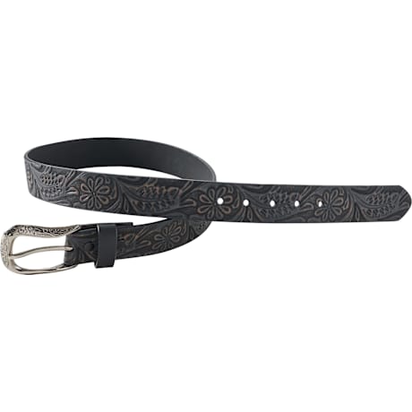 Natural Reflections® Women’s Floral Embossed Western Belt