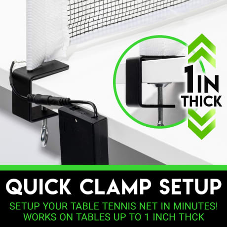 Franklin® Sports LED Table Tennis Set